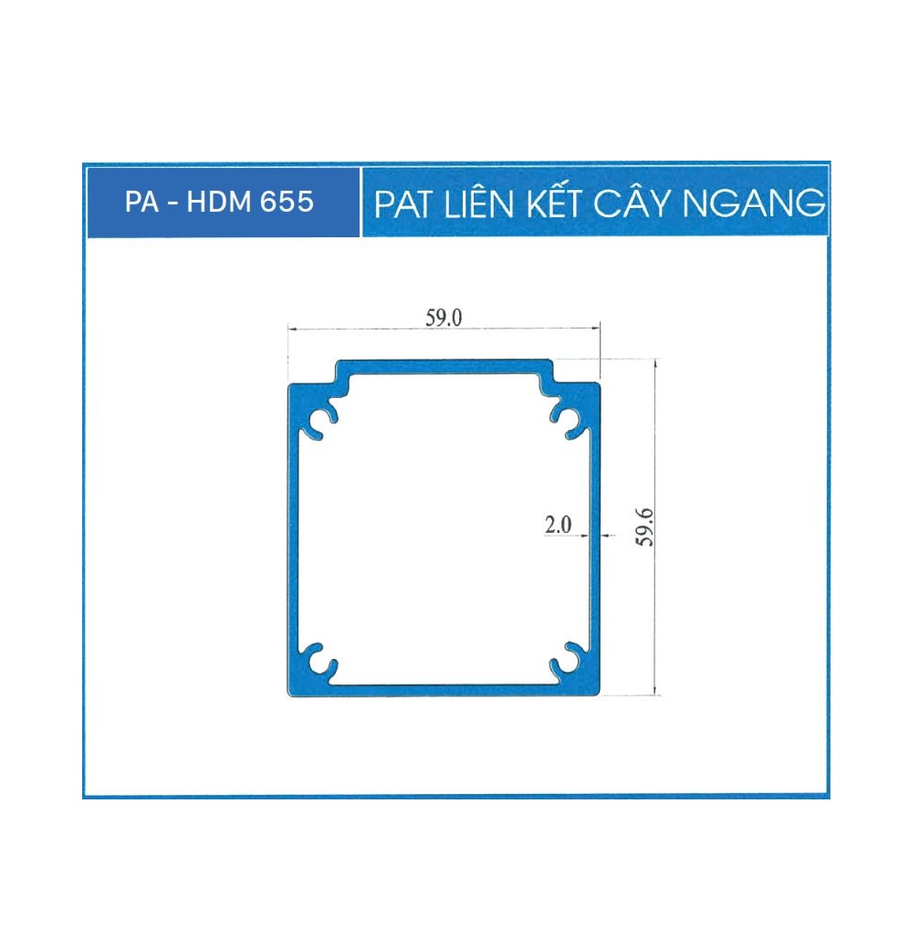 pat lien ket cay ngang